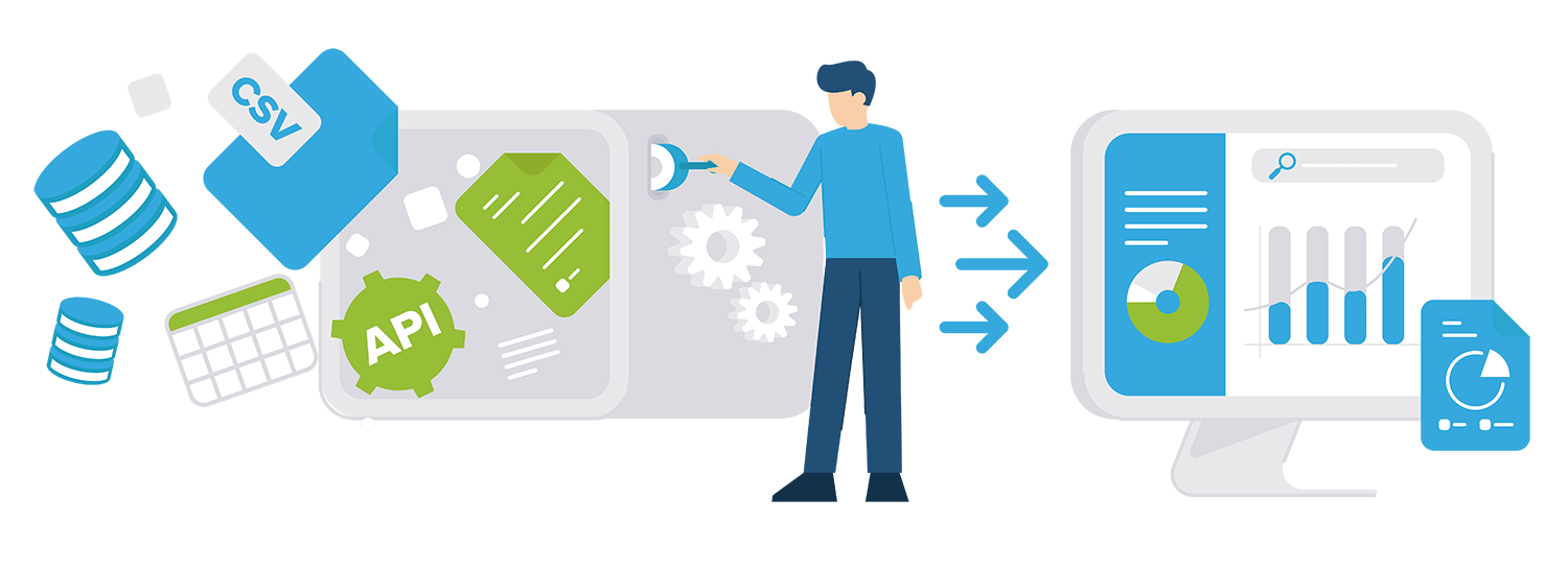 cusbi_data_engineering_platform_overview The cusbi platform simplified. A combination of a standardized Data Processing Application and a configurable Customer Interface.